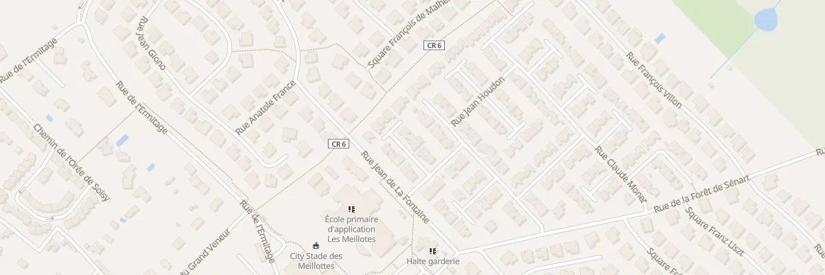 Plan du 8 Sq Camille Corot à Soisy-sur-Seine
