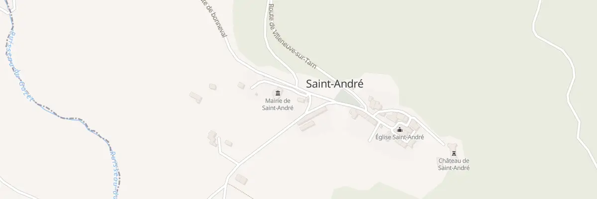 Plan du 5014 Saint Andre à Saint-André