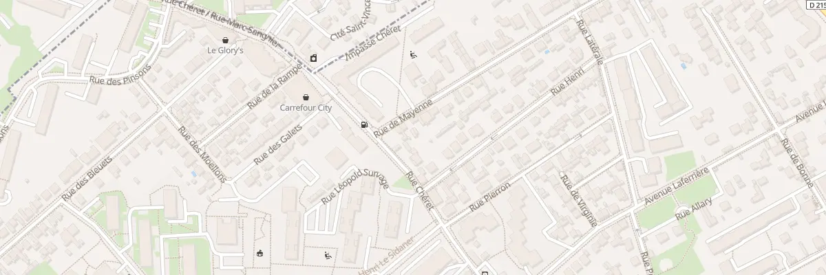 Plan du 61 Rue de Mayenne à Créteil