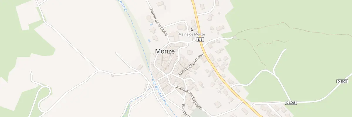 Plan du 7 Rue du Grenache à Monze