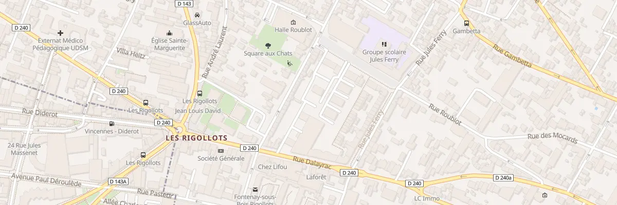 Plan du 63 Rue Roublot à Fontenay-sous-Bois