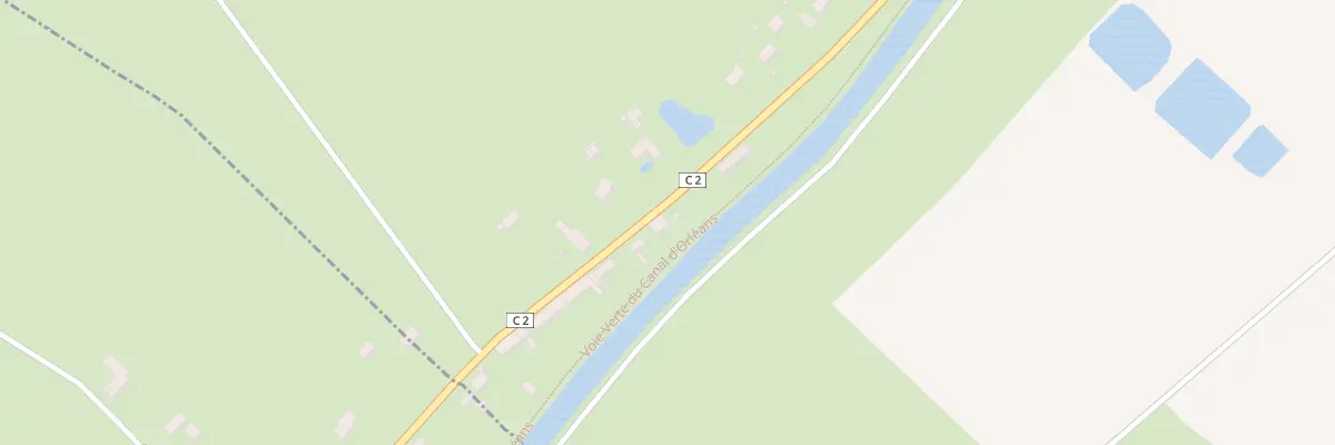 Plan du 101 Rte de Choiseau à Coudroy