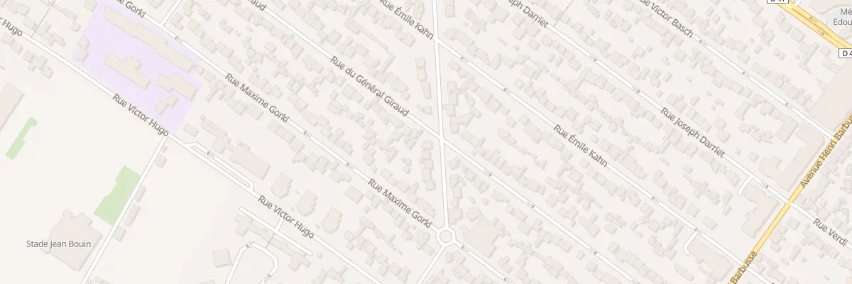 Plan du 55 Rue du Gen Giraud au Blanc-Mesnil