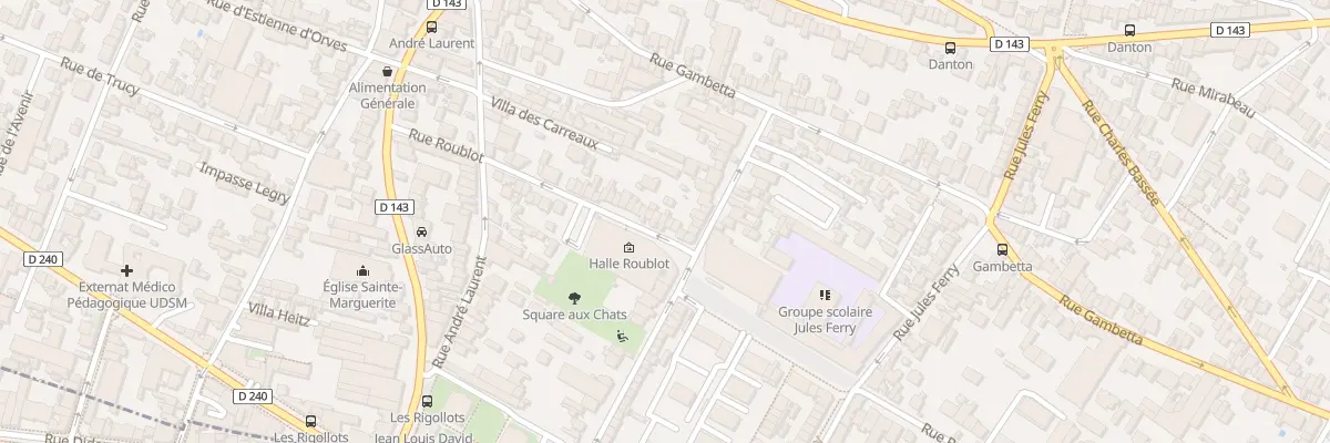 Plan du 78 Rue Roublot à Fontenay-sous-Bois