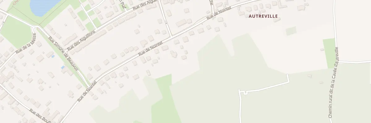 Plan du 634 Rue de Nointel à Breuil-le-Sec