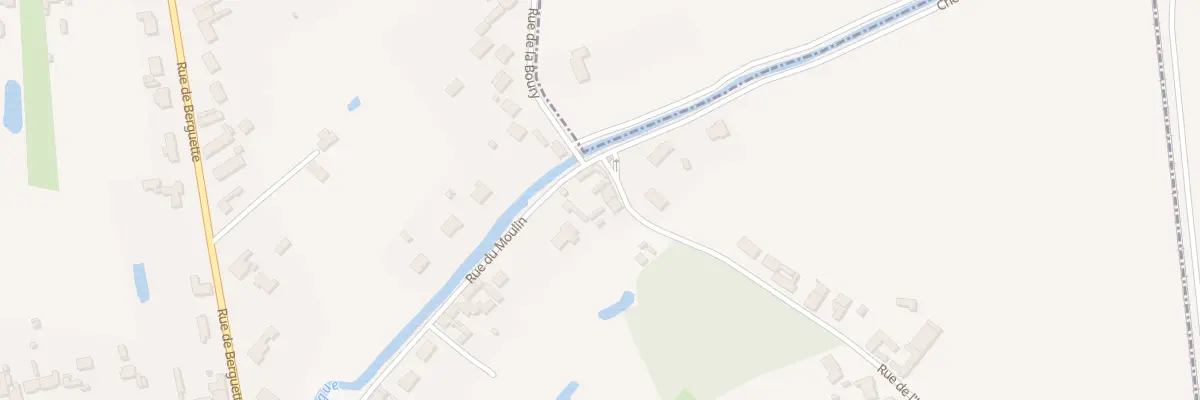 Plan du 2 Rue de l’Halloterie à Ham-en-Artois