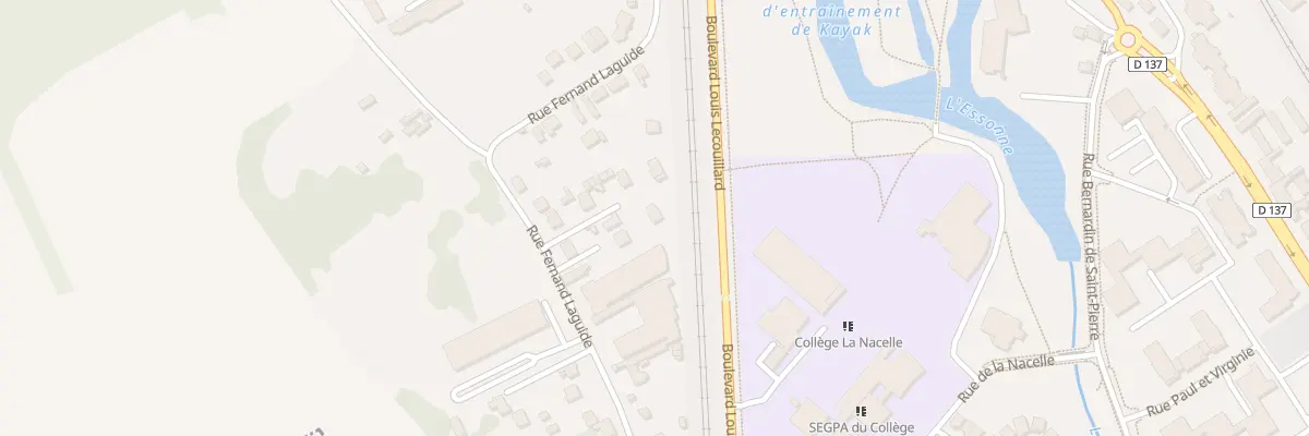 Plan du 51B Rue Fernand Laguide à Corbeil-Essonnes