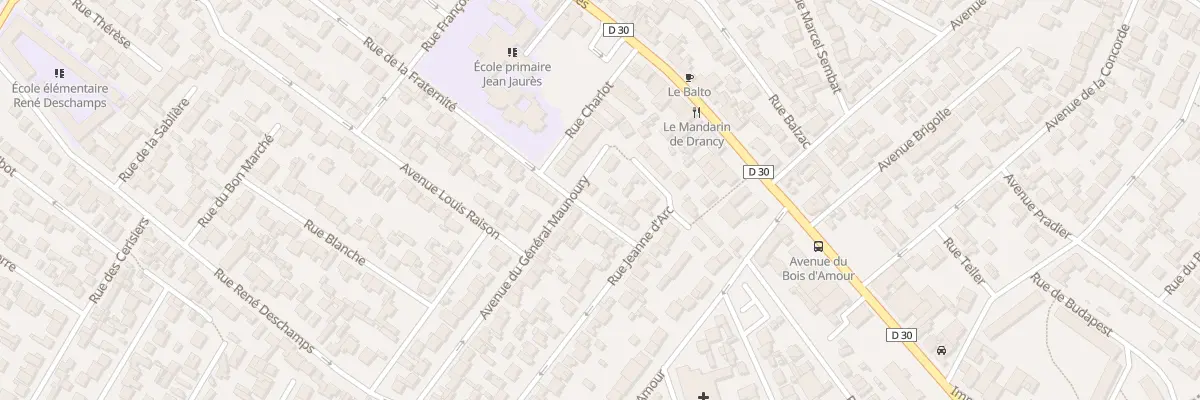 Plan du 69 Rue De La Fraternite à Drancy
