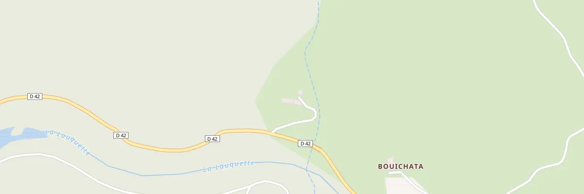 Plan du 21 Bouichata à Fajac-en-Val