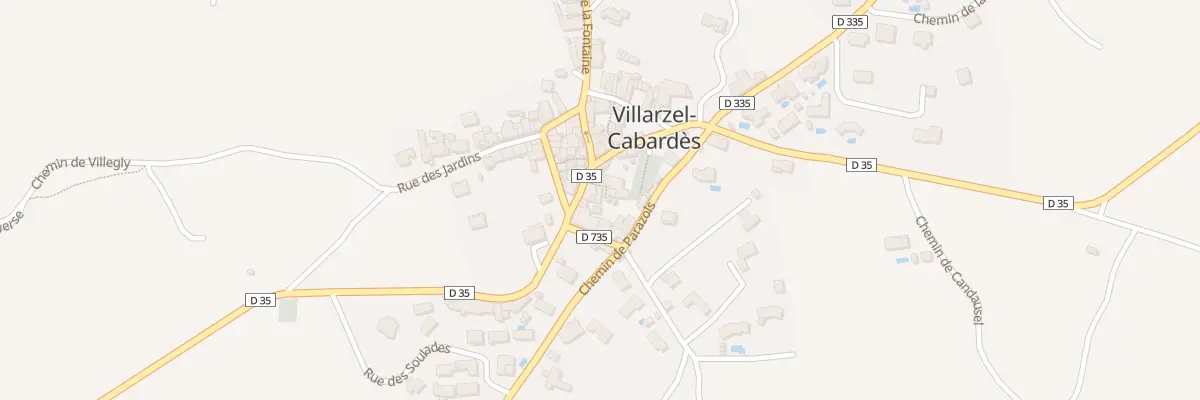 Plan du 28 Le Village à Villarzel-Cabardès