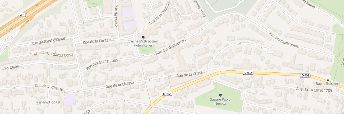 Plan du 58 Rue des Guillaumes à Noisy-le-Sec