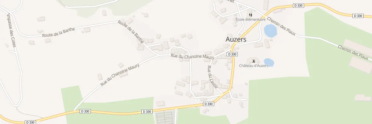 Plan du 5114 Le Bourg à Auzers