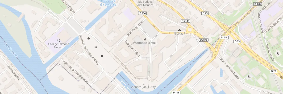 Plan du 1 Vla Montgolfier à Saint-Maurice