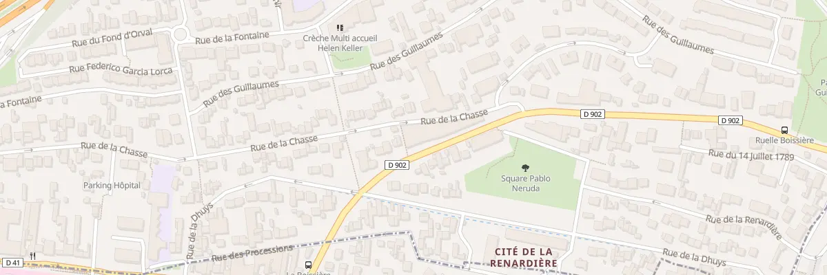 Plan du 298 Bd Gabriel Péri à Noisy-le-Sec