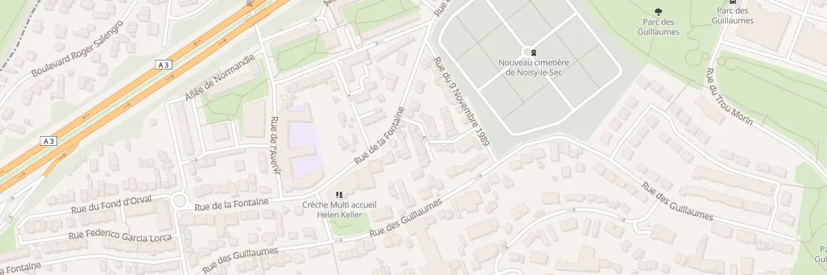 Plan du 4 Rue du Printemps de Prague à Noisy-le-Sec