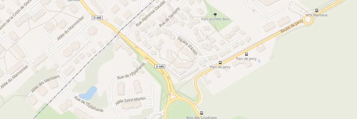 Plan du 5 Sq d’Antin à Étiolles