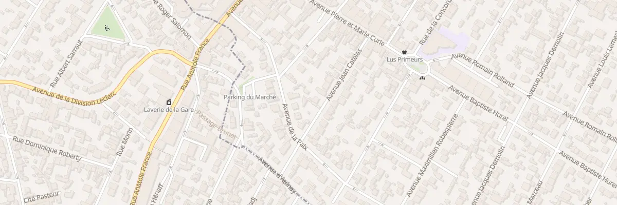 Plan du 5 Av Jean Catelas au Blanc-Mesnil