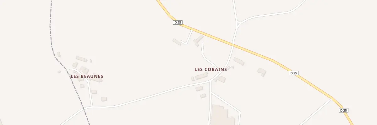 Plan du 204 Les Gobains à Menetou-Salon