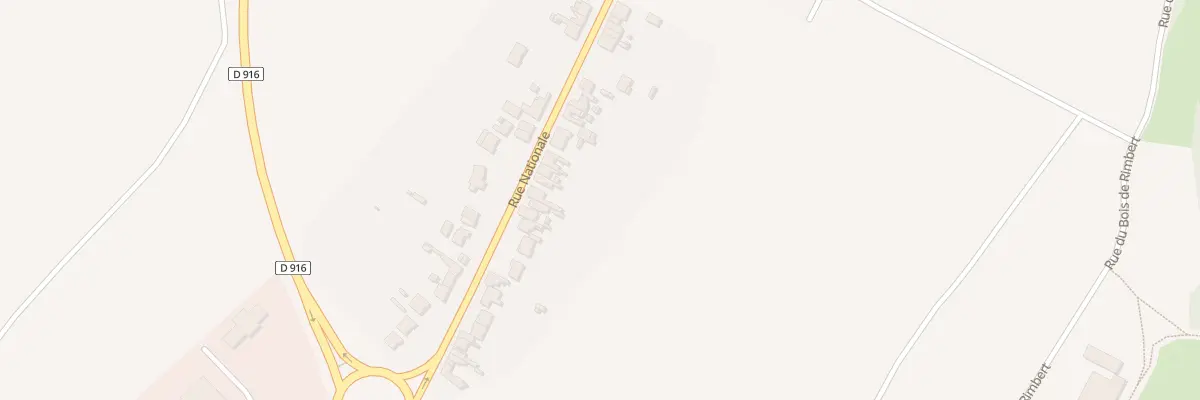 Plan du 37 Rue Nationale à Burbure
