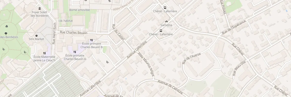 Plan du 77 Av Laferrière à Créteil