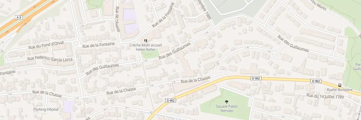 Plan du 60 Rue des Guillaumes à Noisy-le-Sec