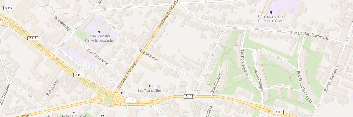 Plan du 45 Rue Moissan à Noisy-le-Sec