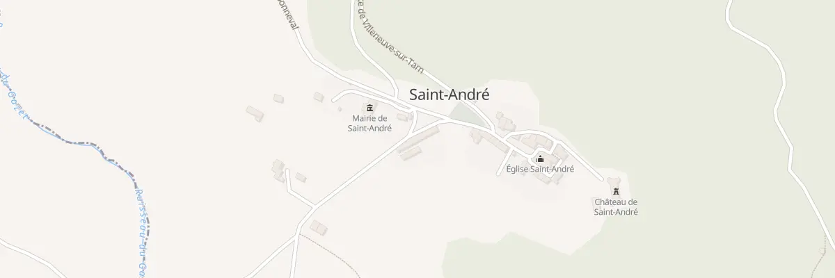Plan du 5001 Saint Andre à Saint-André