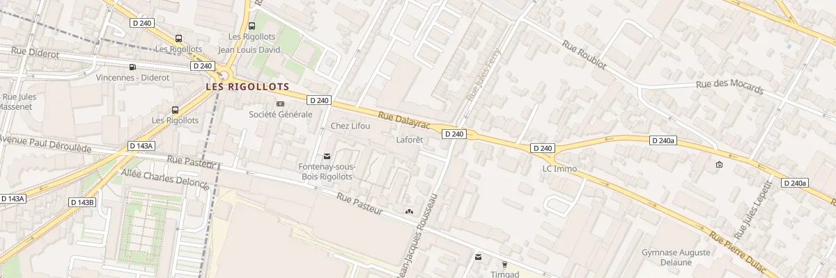 Plan du 103 Rue Dalayrac à Fontenay-sous-Bois