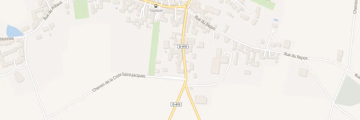 Plan du 16 Rue de la Libération à Tousson