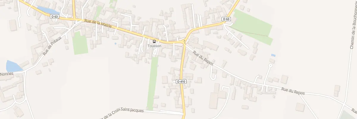 Plan du 4 Rue de la Libération à Tousson