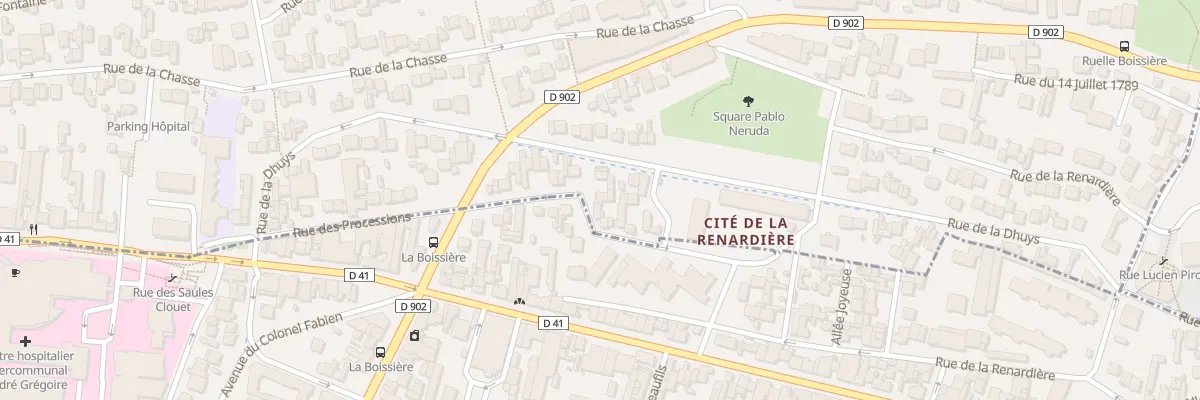 Plan du 67 Rue des Processions à Noisy-le-Sec