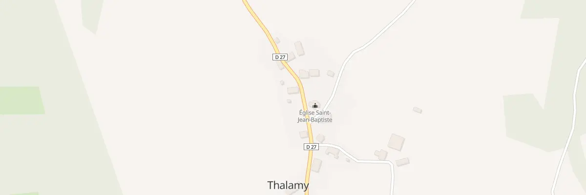 Plan du 5003 Au Bourg à Thalamy