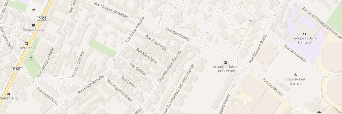 Plan du 21 Rue des Haies Fleuries à Montreuil