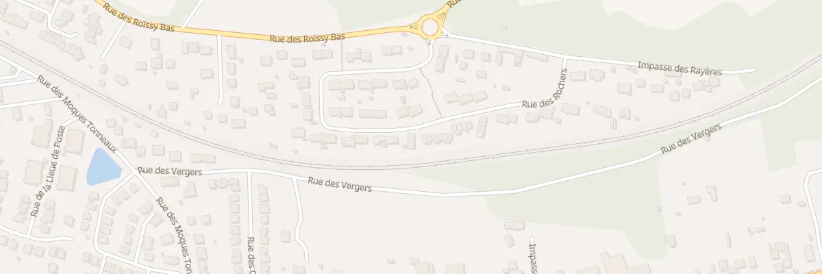 Plan du 36 Rue des Rochers à Ormoy