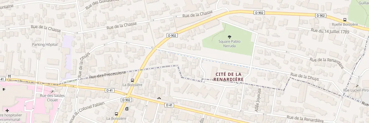 Plan du 54 Rue de la Dhuys à Noisy-le-Sec