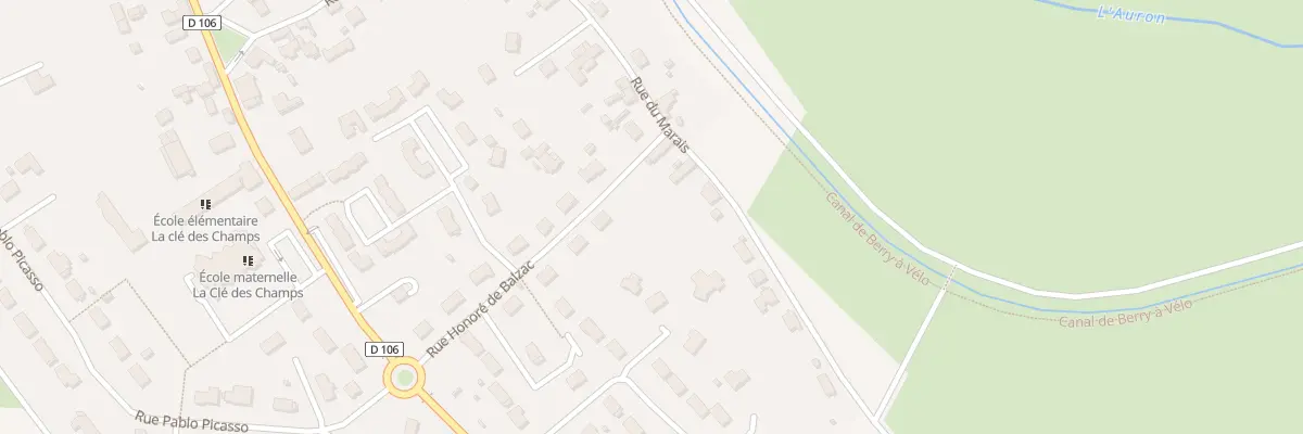 Plan du 28A Rue du Marais à Plaimpied-Givaudins