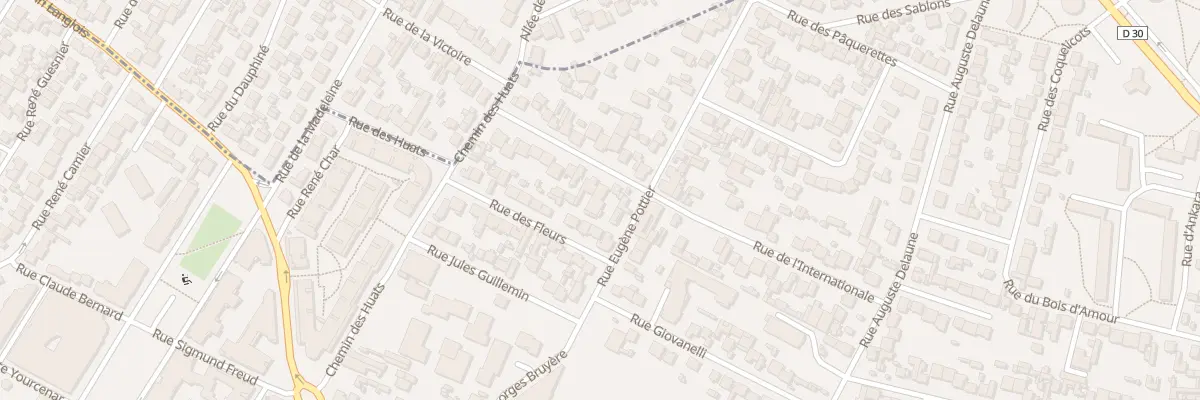 Plan du 37 Rue de l’Internationale à Bobigny