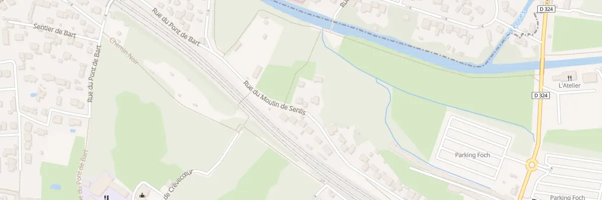 Plan du 48 Rue du Moulin de Senlis à Montgeron