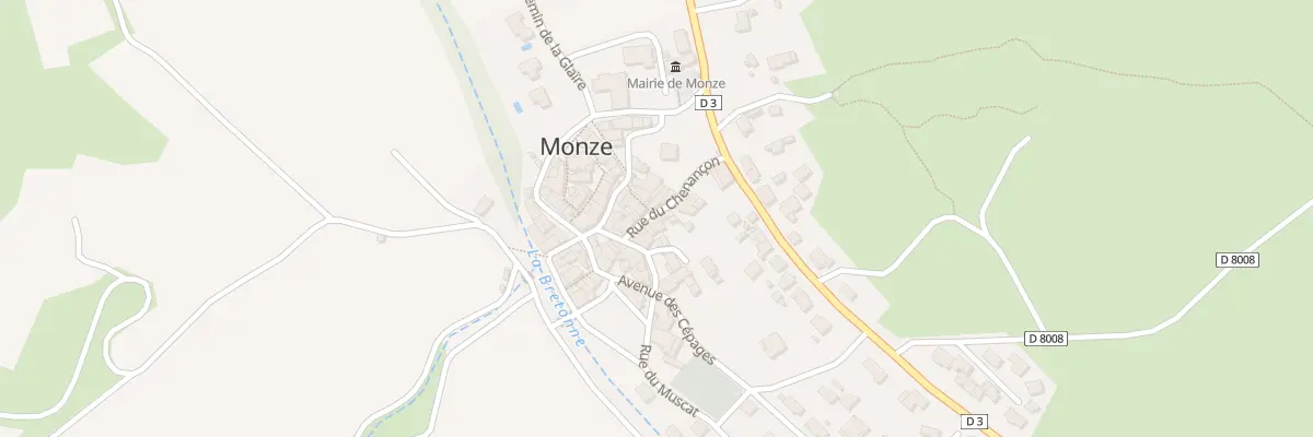 Plan du 4 Rue du Chenançon à Monze