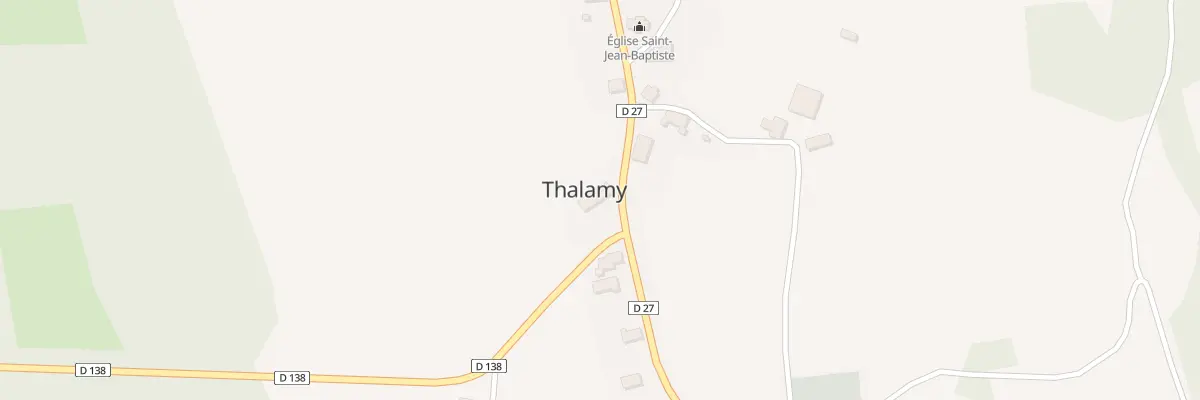 Plan du 5013 Au Bourg à Thalamy
