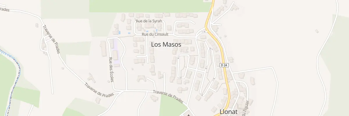 Plan du 8 Rue du Merlot à Los Masos