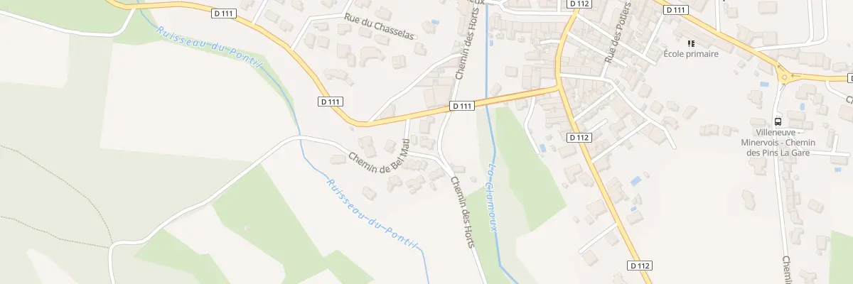 Plan du 5629 La Veigne à Villeneuve-Minervois