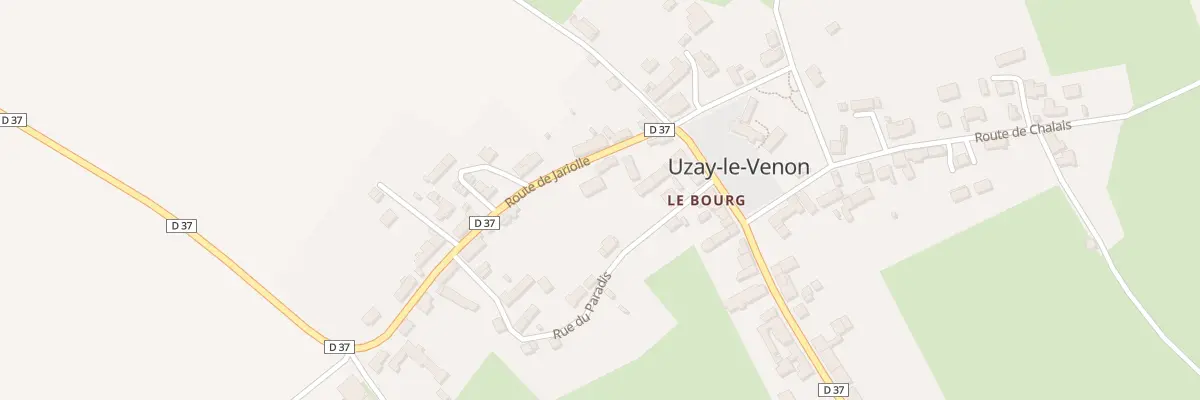 Plan du 4 Rte de Jariolle à Uzay-le-Venon