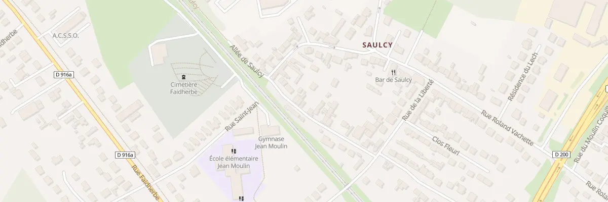 Plan du 33 Rue Vallière à Nogent-sur-Oise