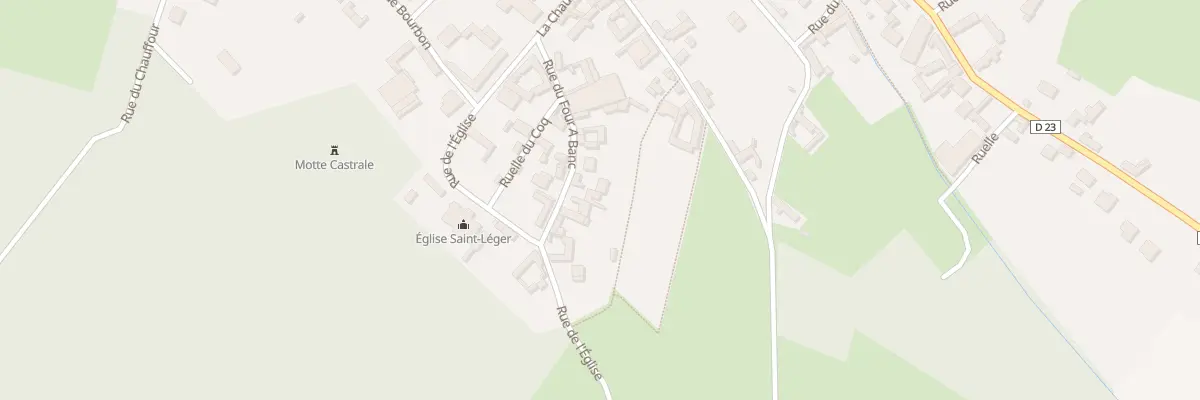 Plan du 7 Rue du Four à Banc à Toutencourt