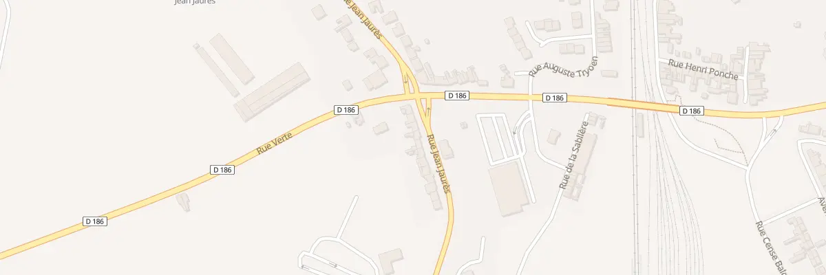 Plan du 152 Rue Jean Jaures (Molinghem) à Isbergues