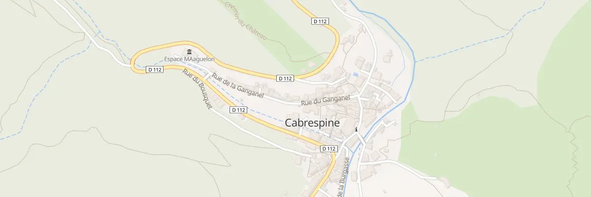 Plan du 10 Rue de Ganganel à Cabrespine