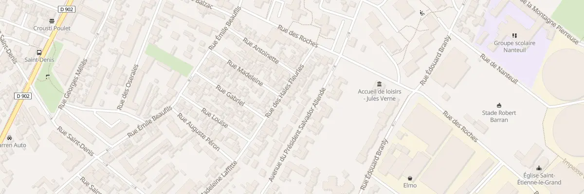 Plan du 22 Rue des Haies Fleuries à Montreuil