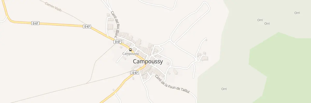 Plan du 21 Le Village à Campoussy