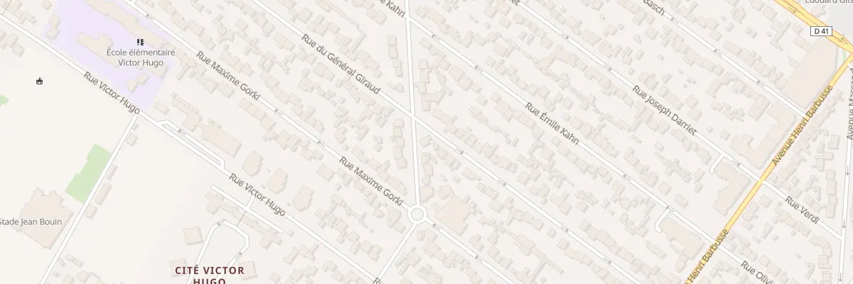 Plan du 53 Rue du Gen Giraud au Blanc-Mesnil